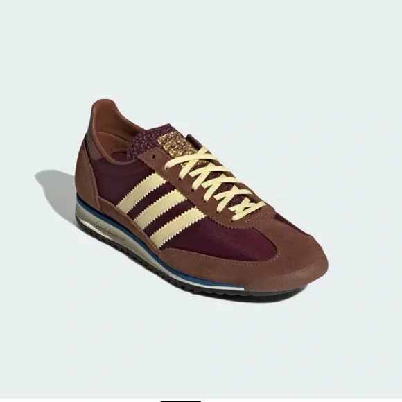 Adidas Women’s SL72 OG Maroon and Brown Sneakers - Picture 3 of 16